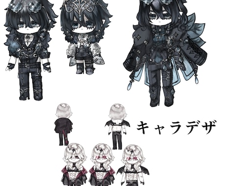 ゲーム風男女キャラクターイラスト制作します オリキャラ大歓迎世界観や設定を大切にしながら制作いたします。 イメージ2