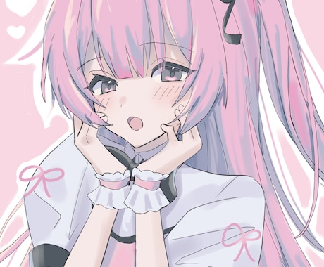 イメージに合わせたキャライラストを丁寧に仕上げます ふんわり可愛い～しっかりカッコいいまで、幅広く対応します イメージ2