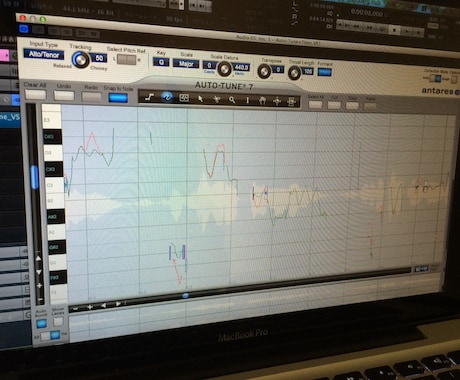 ボーカルのピッチ修正、リズム修正します auto-tune7を使用し、丁寧で自然な歌に!! イメージ1