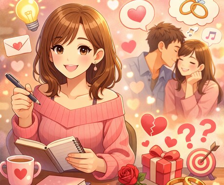良い恋愛したい方必見！恋愛アドバイスします 年齢性別関係なく幸せな恋愛へ導きます！ イメージ1