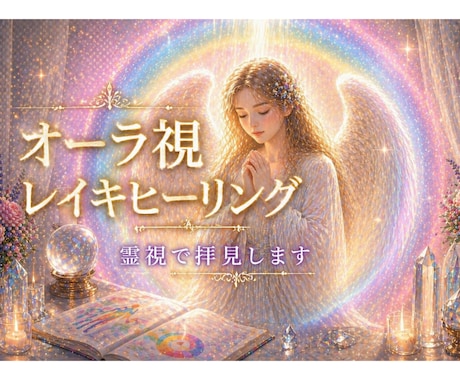 オーラ視✕レイキヒーリングで未来を良くします あなたがあなたに戻れば選択肢は変わる イメージ1