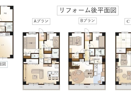 住まいの図面作成します 長年のプラン作成とCADの図面作成経験を活かします。 イメージ2