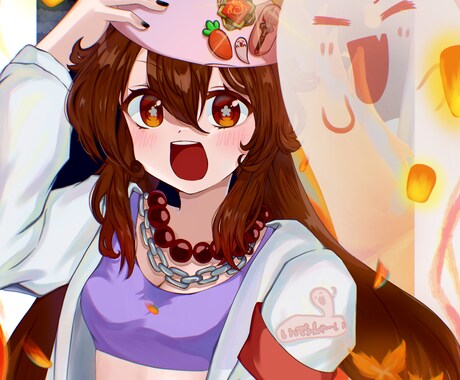 女の子のイラストを描きます イメージ1