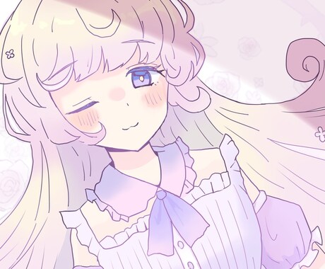 女の子や中性的な男の子のイラストを描きます かわいい雰囲気のアイコン・イラスト制作をします！ イメージ2
