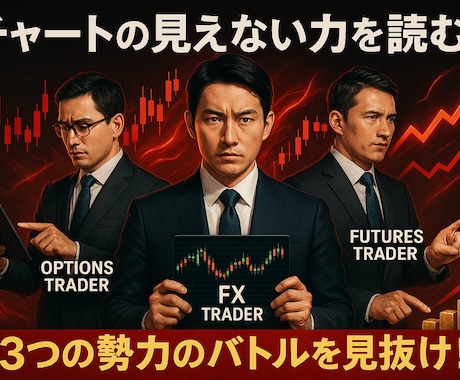 現物FXトレーダーに"相場のカラクリ"お伝えします あなたのチャートに“動かす者たち”の視点をプラス! イメージ2