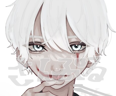 最短納品1日!SNSアイコン描きます かっこいい絵柄で描いて欲しい方に是非!! イメージ2