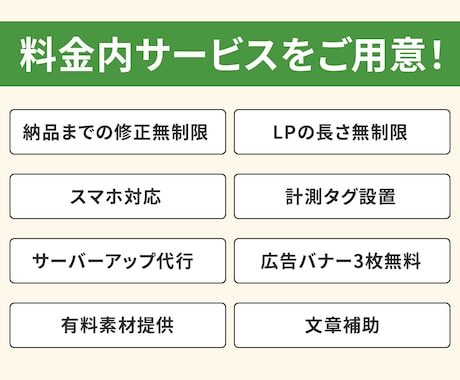 デザインと心理学を使い興味を引くLPをお作りします お客様目線に立った「伝わる」デザインを提供いたします イメージ2
