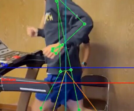 ランニングフォームを動画解析、可視化します あなたの“走り”を、見える化してみませんか？ イメージ1