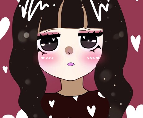 配信で使えるイラストやSNS用アイコンを描きます イメージ1