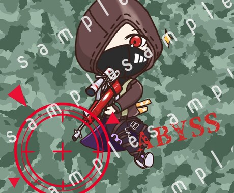 オリキャラのイラストオーダーを受け付けています フォントや構図にこだわって作成いたします。 イメージ2