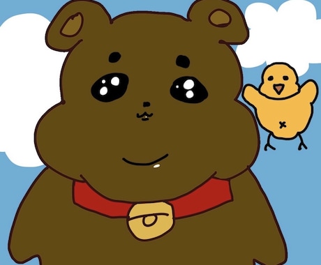 9名様限定1500円でゆるい動物イラストを描きます あなただけの可愛いおデブなゆるキャラアイコン！ イメージ1