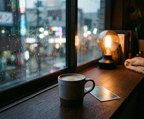 雨音のように寄り添う、癒やしの鑑定します ひとりぼっちの夜に、灯火のような安心感を。 イメージ2