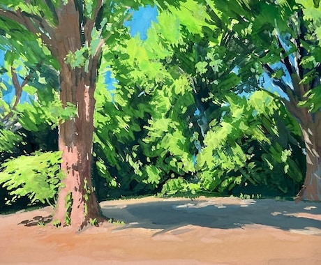 風景画、背景画を描きます リアルな風景をデジタル/アナログ問わず描きます イメージ2