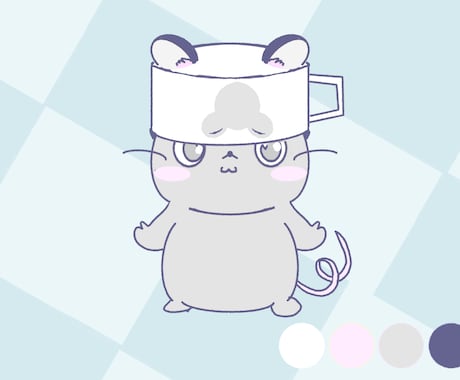 簡単オーダーであなた専用動物オリキャラ作ります 商用利用OK 自分だけのオリキャラを求めている方へ イメージ2