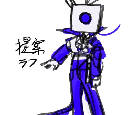 フルスクラッチキャラデザ！いたします 人外！異形頭！多腕！大体対応可能！ イメージ2