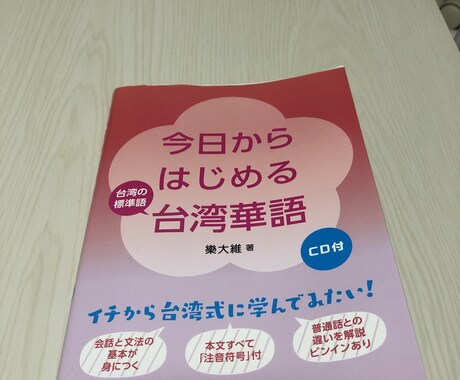 初心者、中級者向け！台湾中国語のレッスンいたします 日本在住の台湾人が丁寧にお教えします イメージ1