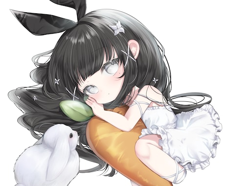 高品質なイラストを制作いたします 大事に使える女の子の一枚絵を描きます。 イメージ2