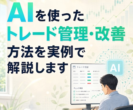 AIを活用したトレード管理の全体像を解説します イメージ1