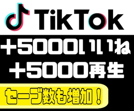 TikTokのいいねと再生数、セーブを増加させます セーブ数も併せて増加！！▶︎自然な出来上がりの動画に！！ イメージ1