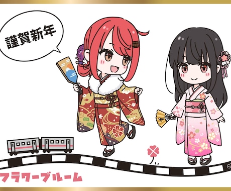 SNS・Vtuber向け似顔絵制作を承ります SNSプロフィール画像、ビジネスなど商用利用にもオススメです イメージ2