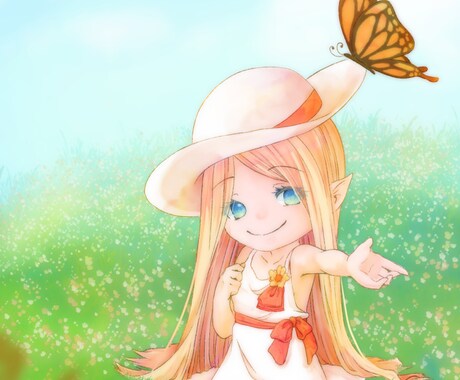3等身のアイコン・ヘッダー・立ち絵などお描きします デフォルメされた可愛いイラストをお求めの方に イメージ2