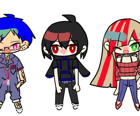 ちみっこくて可愛いミニキャラを書きます 魅力的なミニキャラをあなたに！ イメージ1