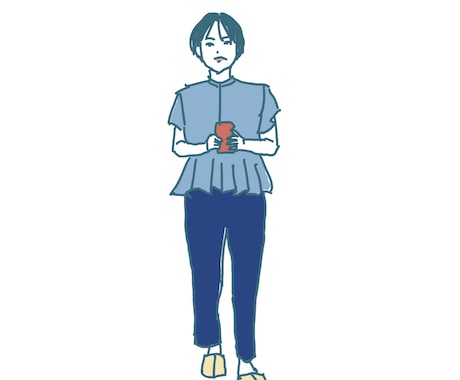 手がき風イラスト作成します 写真をもとに、シンプルかわいい似顔絵イラストを作成いたします イメージ1