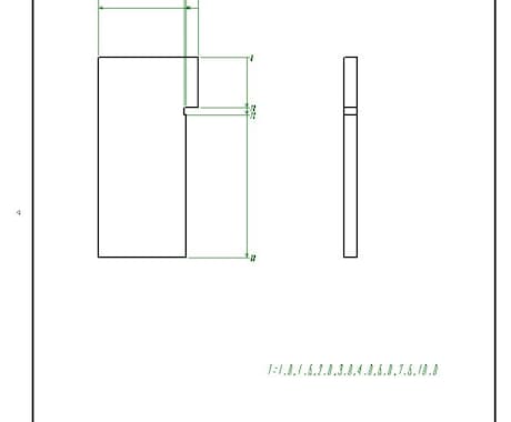 寸法の入った手書き図面などをCADデータ化致します 丁寧な作図には自信があります。是非一度ご依頼をお願いします。 イメージ2