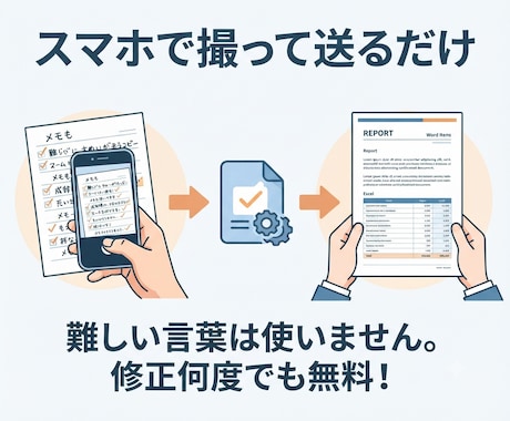 パソコンが苦手な方へ✨見やすい書類・表を作ります 丸投げOK！手書きからPTA・自治会の資料作成します！ イメージ2