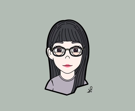 最短１日！おしゃれな似顔絵イラスト描きます お写真・顔画像を元に、似顔絵イラスト・アイコン描きます！ イメージ2