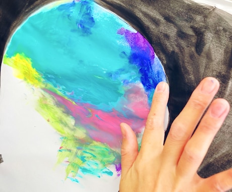 お子さん向け･:*エネルギーアートを一緒に描きます 自分と繋がるエネルギーアートを一緒に描きます･:*+ イメージ2