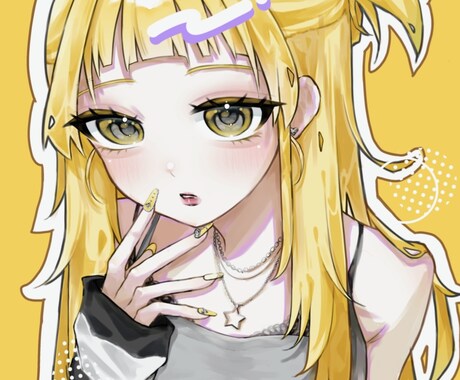 最短3日！可愛い、かっこいいイラスト1枚絵描きます 即対応可！ グッズ/サムネ/動画内イラスト/等お描きします！ イメージ2