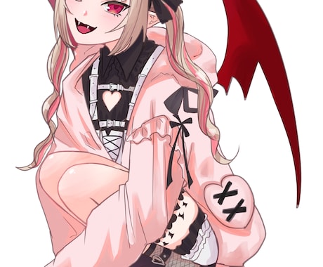一枚絵、SNSアイコン等お描きします イメージ1