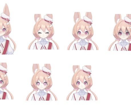 オーダーメイドで丁寧にVtuberお作りします デザイン+イラスト+Live2D イメージ2