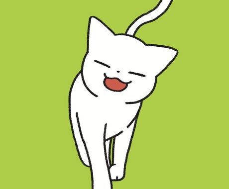 ほんわか猫のイラストを描きます SNSアイコンにオススメ！ほんわか猫のイラストを描きます イメージ2