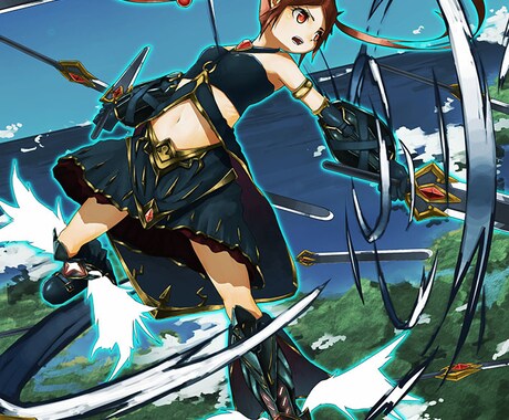 高クオリティーの１枚絵イラスト描きます 作品のタイトル画面、表紙などに！ イメージ1