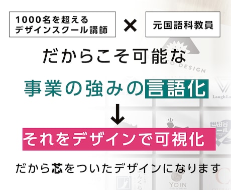 あなたの想いをシンプルにロゴの形にします 想いの詰まったミニマムでシンプルなロゴ、作りませんか？ イメージ2