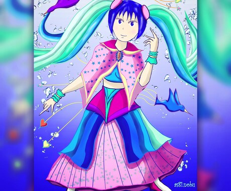 オリジナリティ溢れるイラスト描きます あなただけのオリジナリティ溢れるイラストはいかがですか? イメージ2