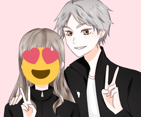 夢絵お描き致します お相手キャラとあなただけの素敵な夢絵お届けします イメージ2