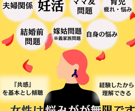 女性の皆さまの、女性だからの悩みを減らします 女性ならではの悩みは女性にしか分かりません イメージ1