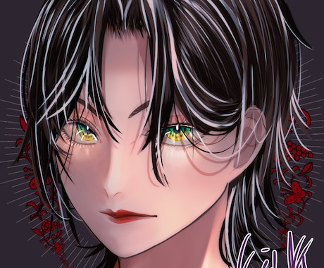アイコン描かせてください！【３月限定価格！】ます ＊商用2次利用可＊綺麗なイラストを貴方のアイコンに イメージ1