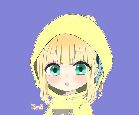 SNS用アイコン描きます あなただけの可愛いミニキャラ作ります！ イメージ1