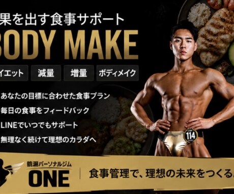 増量・減量・ボディメイク等完全食事ガイド提供します 〜無理なく楽しく〜食事を整え人生も整える。目的別食事ガイド イメージ2