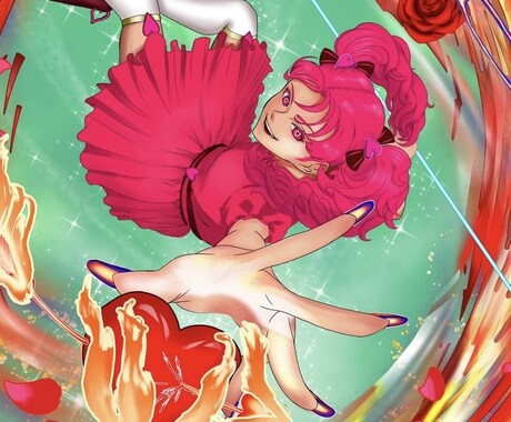 バズるイラスト描きます 愛と煌めきをテーマにした、SNS映えするイラストを！ イメージ2