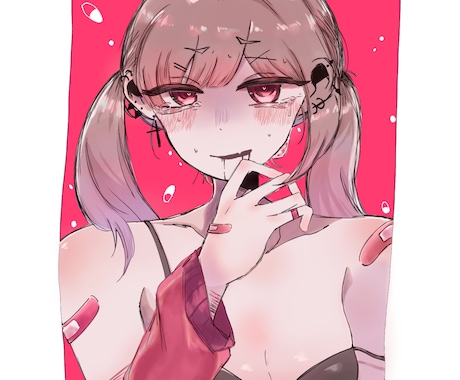 かわいい系のアイコンやイラストを描きます SNSのアイコンや動画のMV用のイラストなどに✨ イメージ1