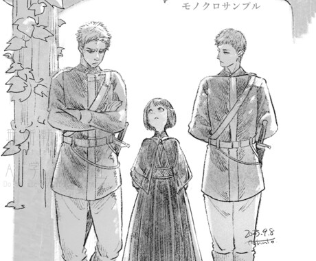 物語の挿絵を描きます あなたの物語に寄り添う絵をお届けします イメージ2