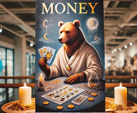 財運　運気アップを霊感霊視タロットで詳細に占います ギャンブル運投資なし　努力と計画　運勢アップサポート　総合運 イメージ1