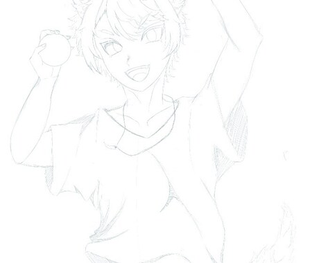 アニメ風男の子のイラストを作成致します アニメ風の男の子、犬耳、猫耳などの獣人を描くのも得意です！ イメージ2