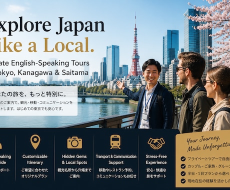 Any supportます Explore Japan Like a Local. イメージ1