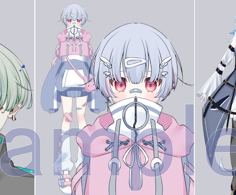 これで完結！ブイチューバー用セット作ります 実績あり！低価格でブイチューバーになりませんか？ イメージ2